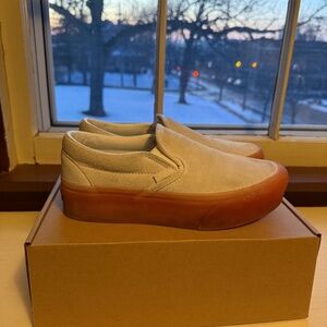 Womens Vans Platform Slip-On